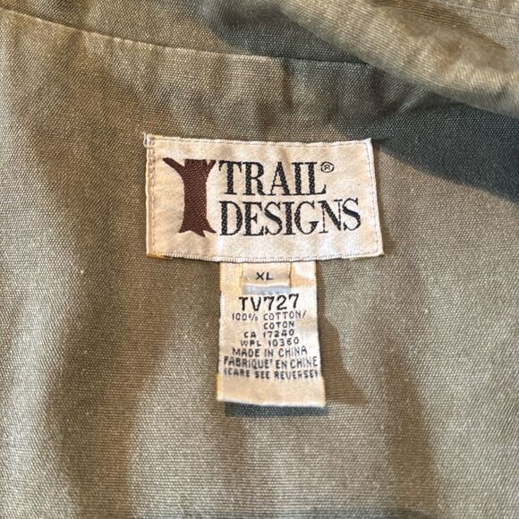 Vintage 90’s Trail Designs Tactical Utility Fishing Vest TV727 Size XL *READ - Picture 8 of 17